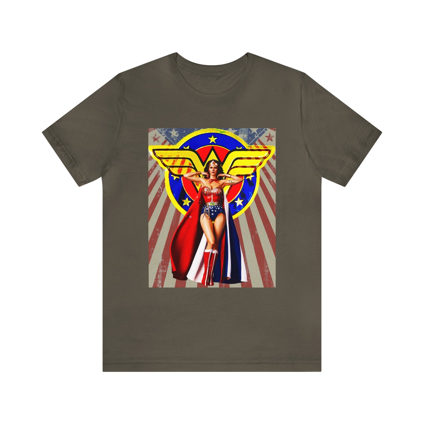 Vintage Fantasy Graphic Tee - Warrior Princess Streetwear Print (Bachi)