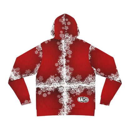 Oversized Holiday Graphic Hoodie - 00s Comedy Cinema Print (Bachi)