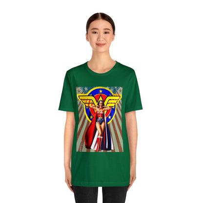 Vintage Fantasy Graphic Tee - Warrior Princess Streetwear Print (Bachi)