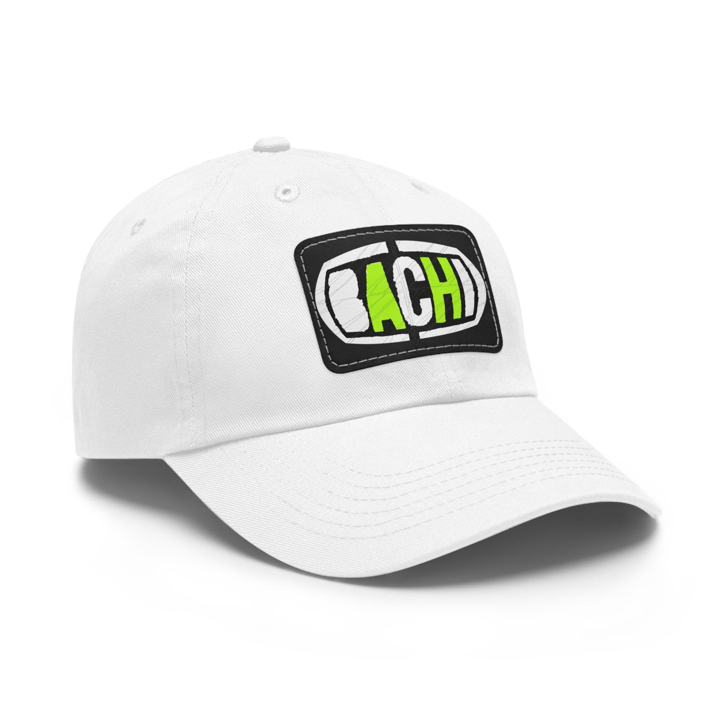Leather Patch Hat Bachi Printify