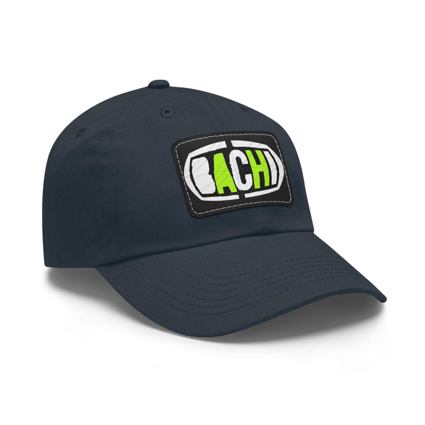 Leather Patch Hat Bachi Printify