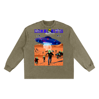Unisex Sweatshirt Illegal Alien Desert