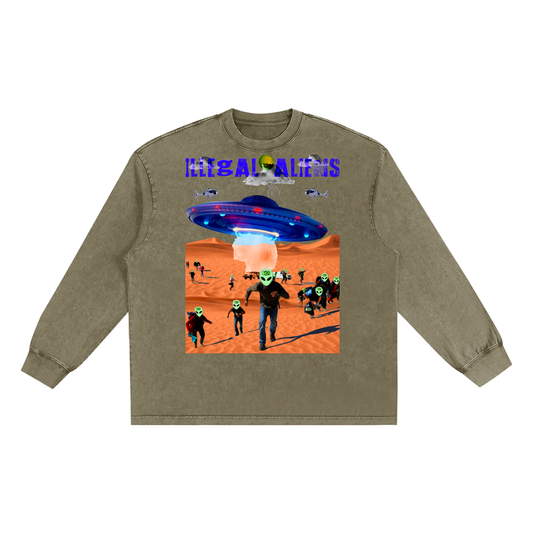 Unisex Sweatshirt Illegal Alien Desert