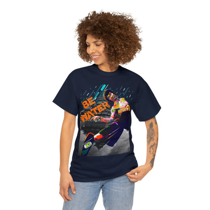 Vintage Martial Arts Graphic Tee - Kung Fu Legend Quote Print (Bachi)