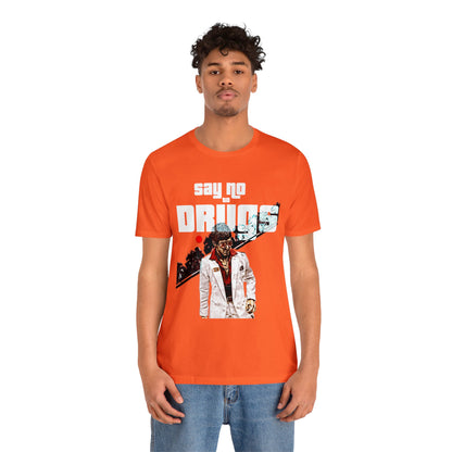 Vintage Graphic Tee - Cult Cinema White Jacket Portrait Print (Bachi)