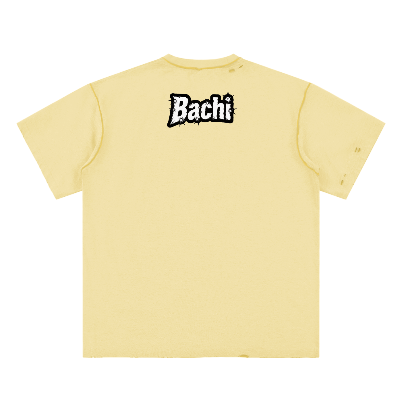 Oversized Graphic Tee - Cult Cinema Quote Streetwear Print (Bachi)