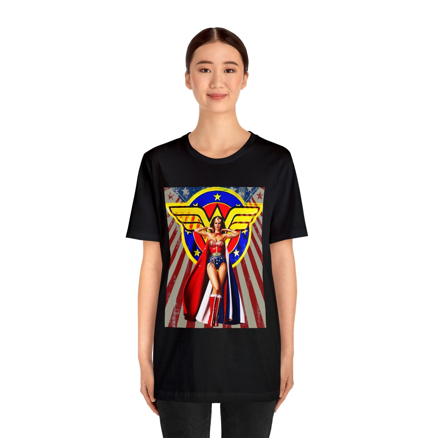 Vintage Fantasy Graphic Tee - Warrior Princess Streetwear Print (Bachi)