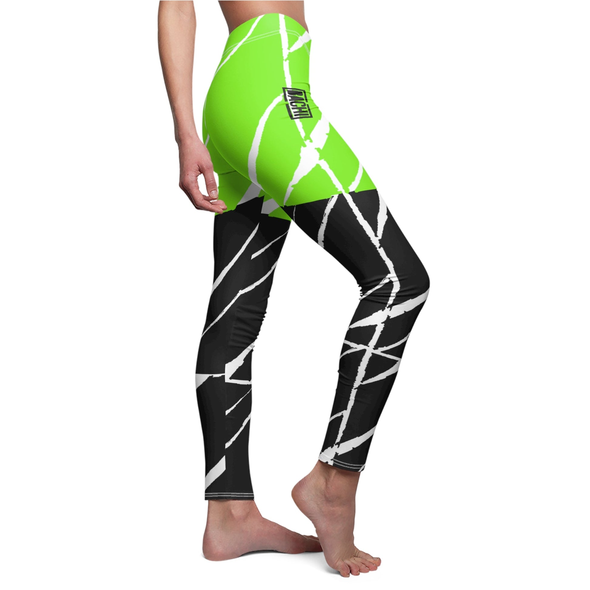 Women's Casual Leggings Bachi High Risers Printify