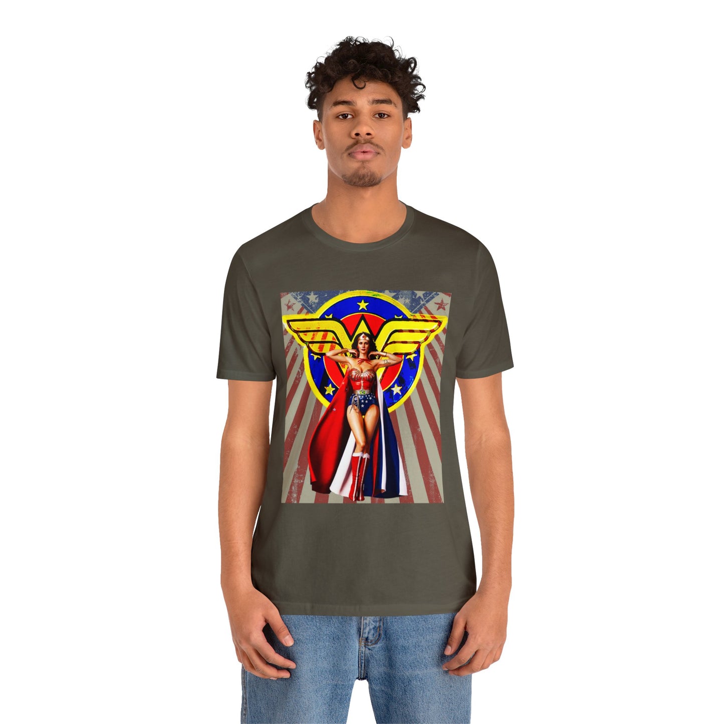Vintage Fantasy Graphic Tee - Warrior Princess Streetwear Print (Bachi)