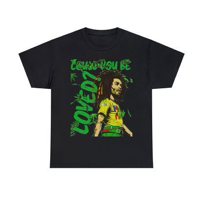 Oversized Graphic Tee - Reggae Legend Portrait Streetwear Print (Bachi)
