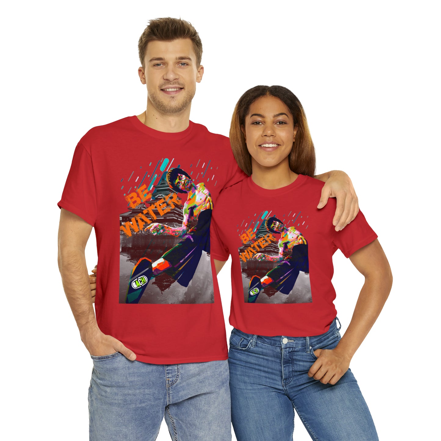 Vintage Martial Arts Graphic Tee - Kung Fu Legend Quote Print (Bachi)