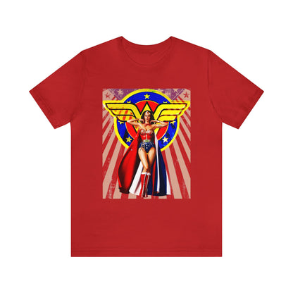 Vintage Fantasy Graphic Tee - Warrior Princess Streetwear Print (Bachi)