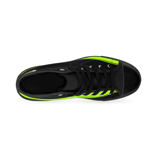 Men's High-top Sneakers Bachi 2 Tone Dripper Printify
