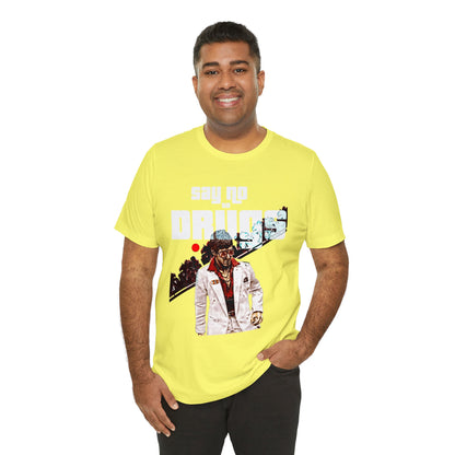 Vintage Graphic Tee - Cult Cinema White Jacket Portrait Print (Bachi)