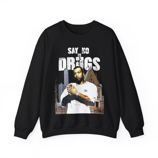 Heavyweight Streetwear Sweatshirt - Detroit Hip-Hop Legend Graphic (Bachi)