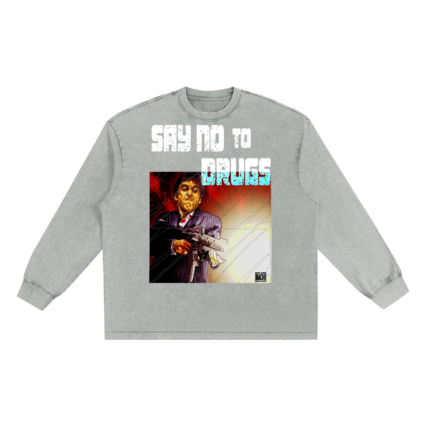 Scarface Shirt,Tony Montana,Al Pacino Shirt,DTG Shirt,Movie Character Shirt,Hollywood Shirt,Long Sleeve Shirt,Fashion Sweatshirt,2026 Fashion ,Unisex Shirt