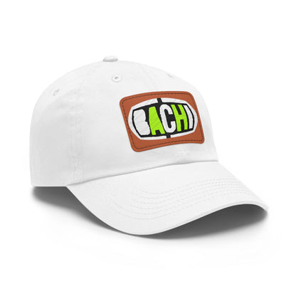 Leather Patch Hat Bachi Printify