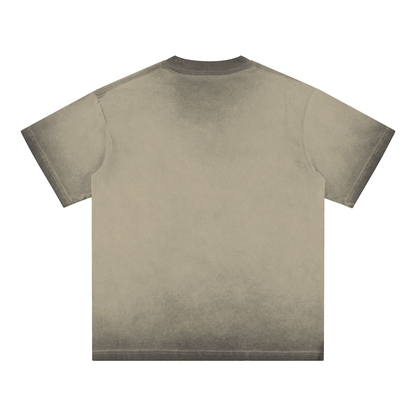 Oversized Graphic Tee - Cult Cinema Quote Streetwear Print (Bachi)