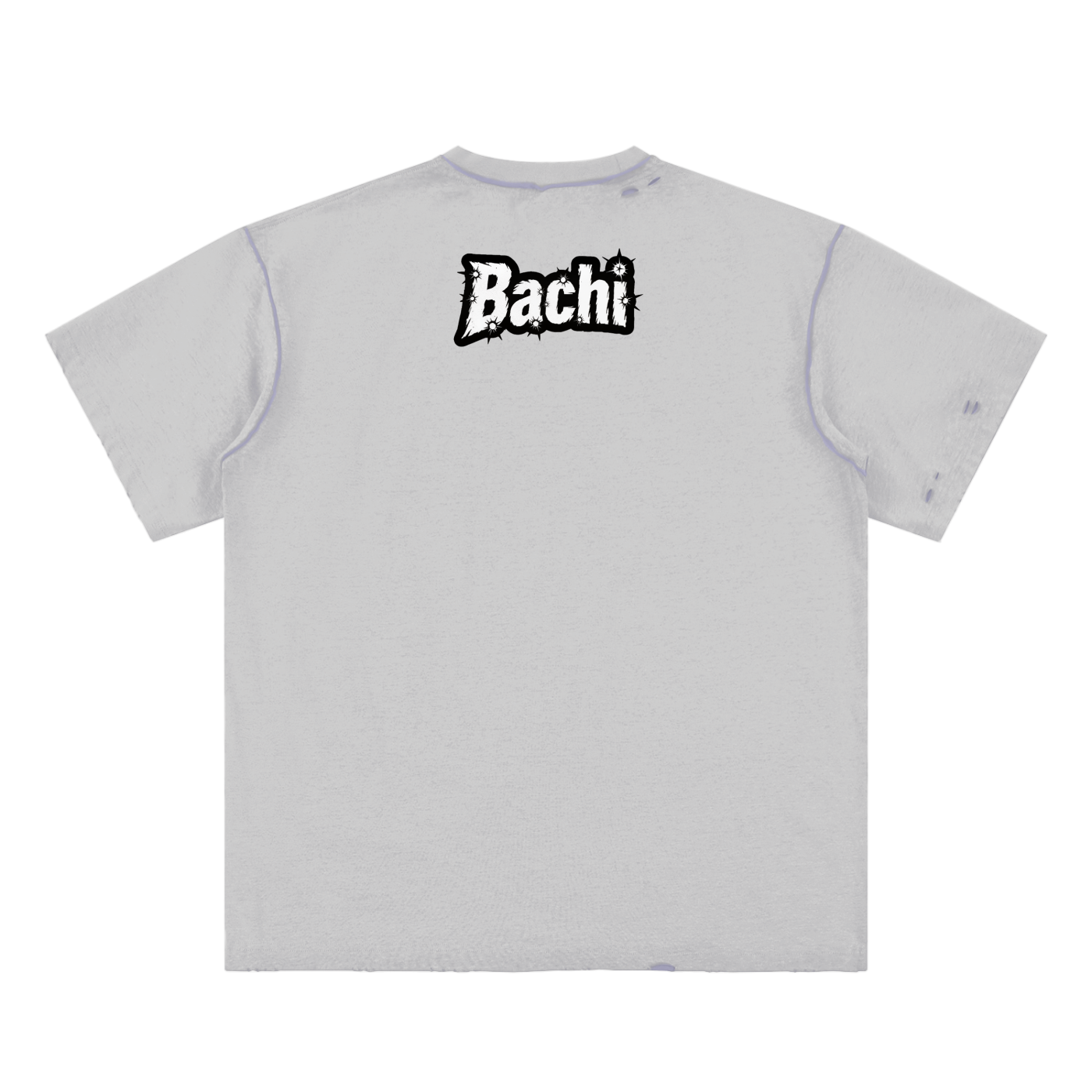 Oversized Graphic Tee - Cult Cinema Quote Streetwear Print (Bachi)