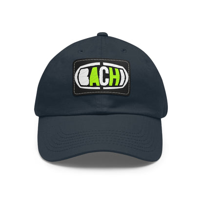 Leather Patch Hat Bachi Printify