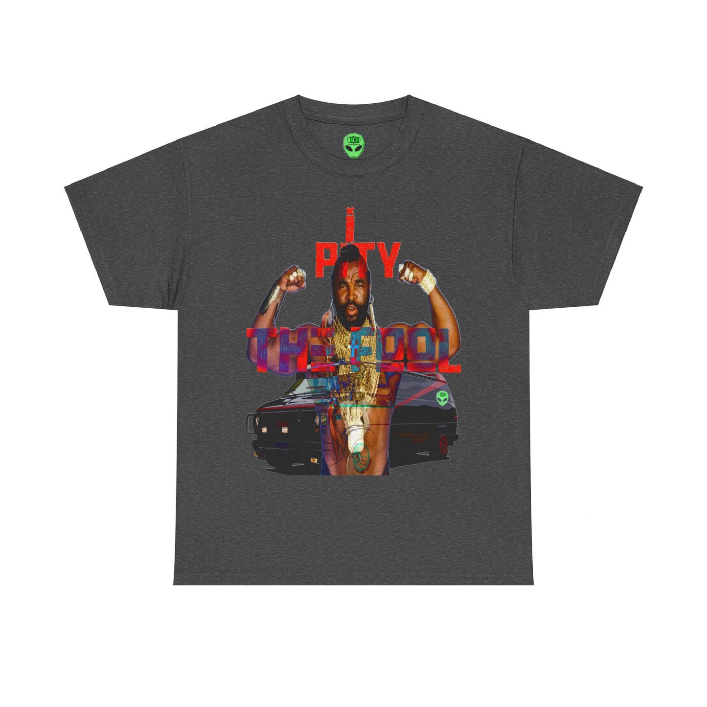 Vintage 80s TV Graphic Tee - Mohawk Icon Quote Streetwear Print (Bachi)