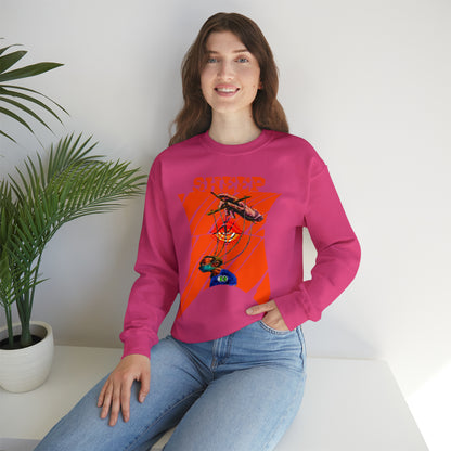 Unisex Sweatshirt Sheep And Puppet