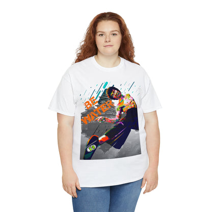 Vintage Martial Arts Graphic Tee - Kung Fu Legend Quote Print (Bachi)