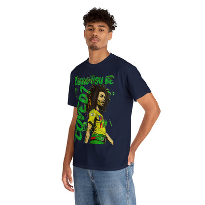 Oversized Graphic Tee - Reggae Legend Portrait Streetwear Print (Bachi)