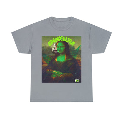 Raw Edge Pop Art Graphic Tee - Renaissance Parody Streetwear Print (Bachi)
