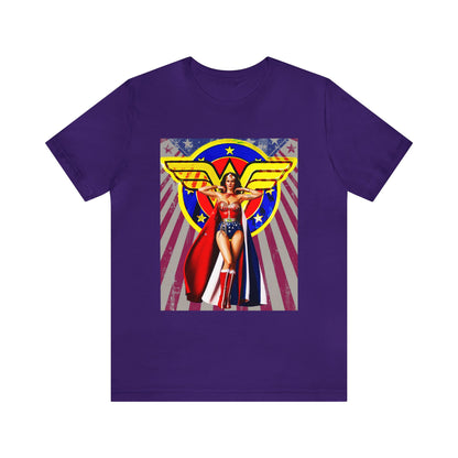 Vintage Fantasy Graphic Tee - Warrior Princess Streetwear Print (Bachi)