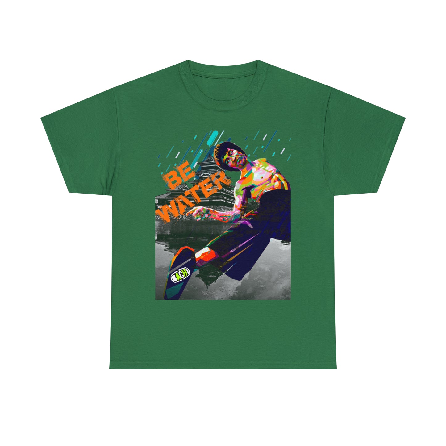 Vintage Martial Arts Graphic Tee - Kung Fu Legend Quote Print (Bachi)