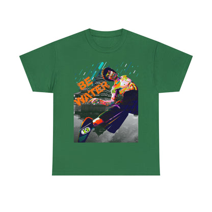 Vintage Martial Arts Graphic Tee - Kung Fu Legend Quote Print (Bachi)