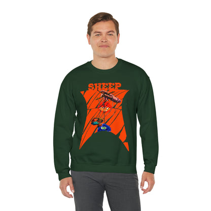 Unisex Sweatshirt Sheep And Puppet