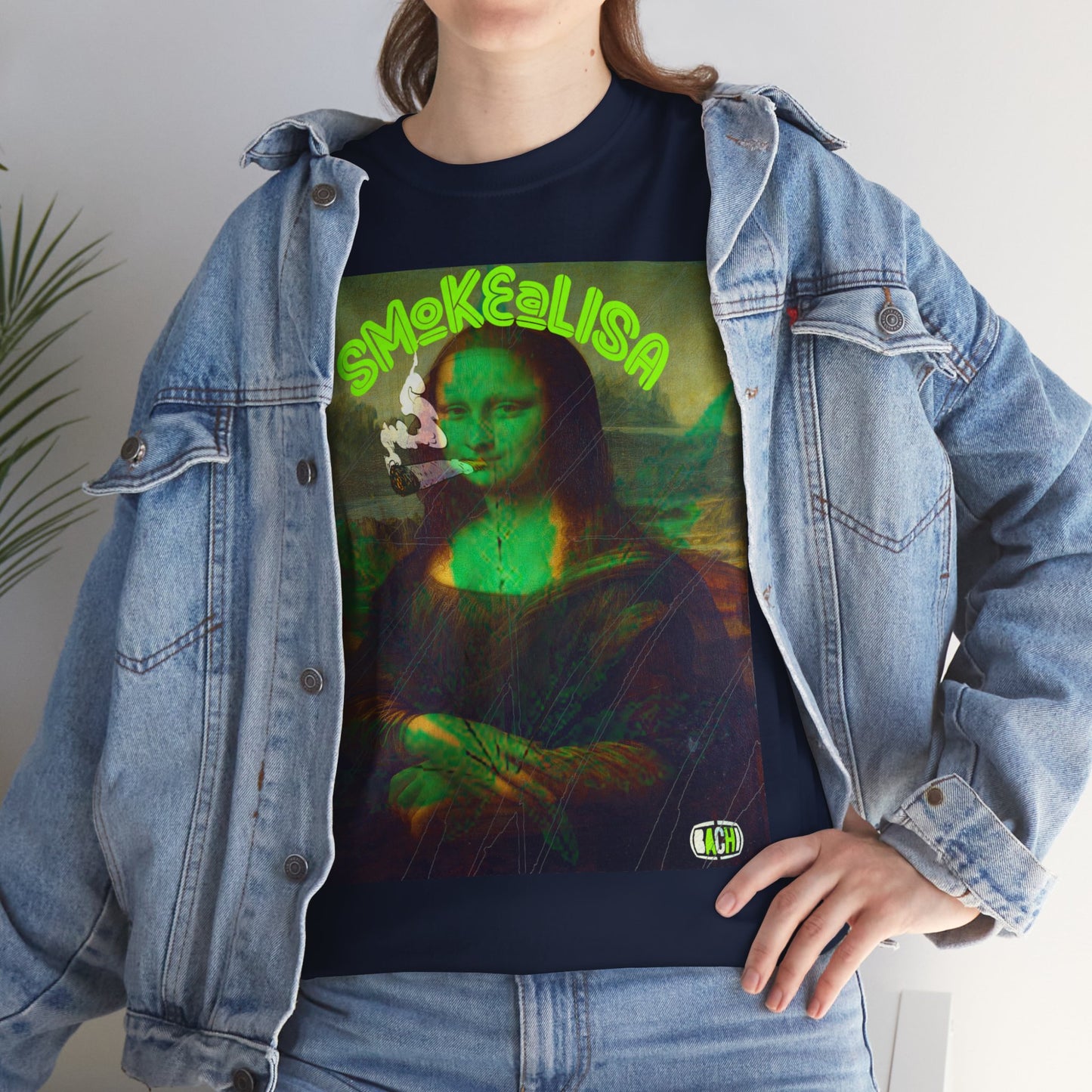 Raw Edge Pop Art Graphic Tee - Renaissance Parody Streetwear Print (Bachi)