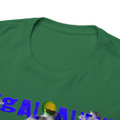 Vintage Sci-Fi Graphic Tee - Alien Invasion Streetwear Print (Bachi)