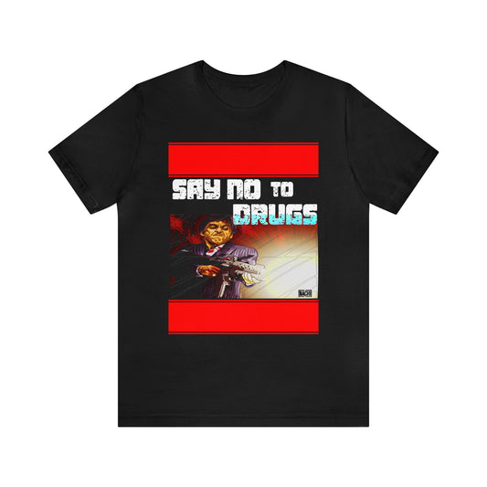 Oversized Graphic Tee - Cinema Icon Red Border Streetwear Print (Bachi)
