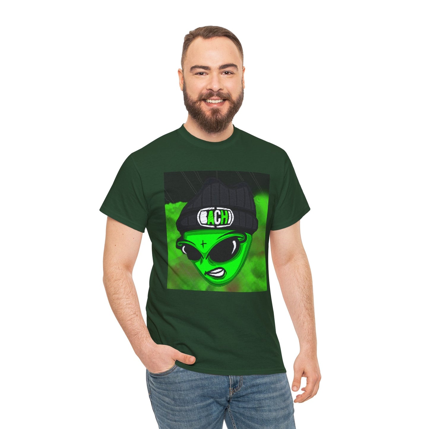 Unisex T-shirt Bachi Alien Printify