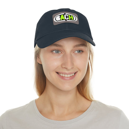 Leather Patch Hat Bachi Printify