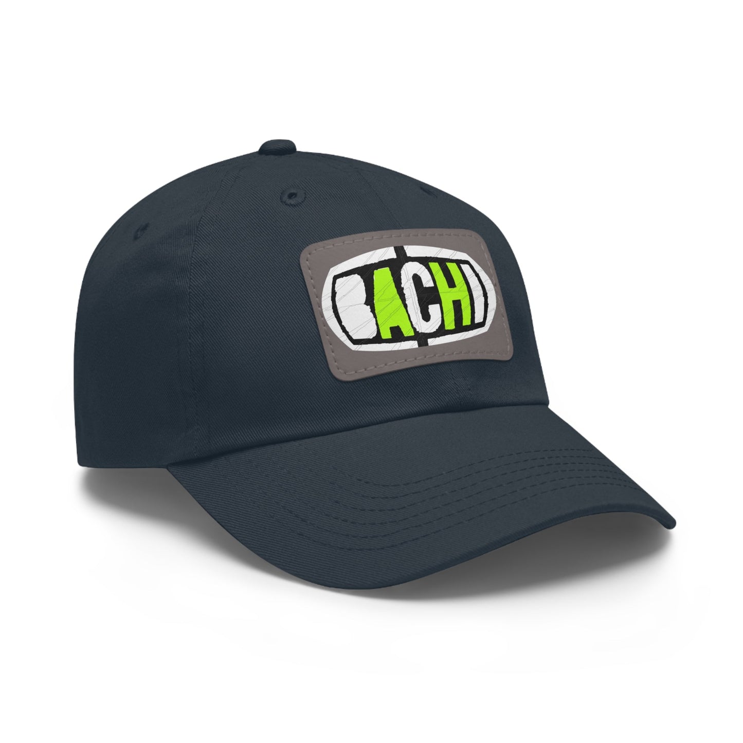 Leather Patch Hat Bachi Printify