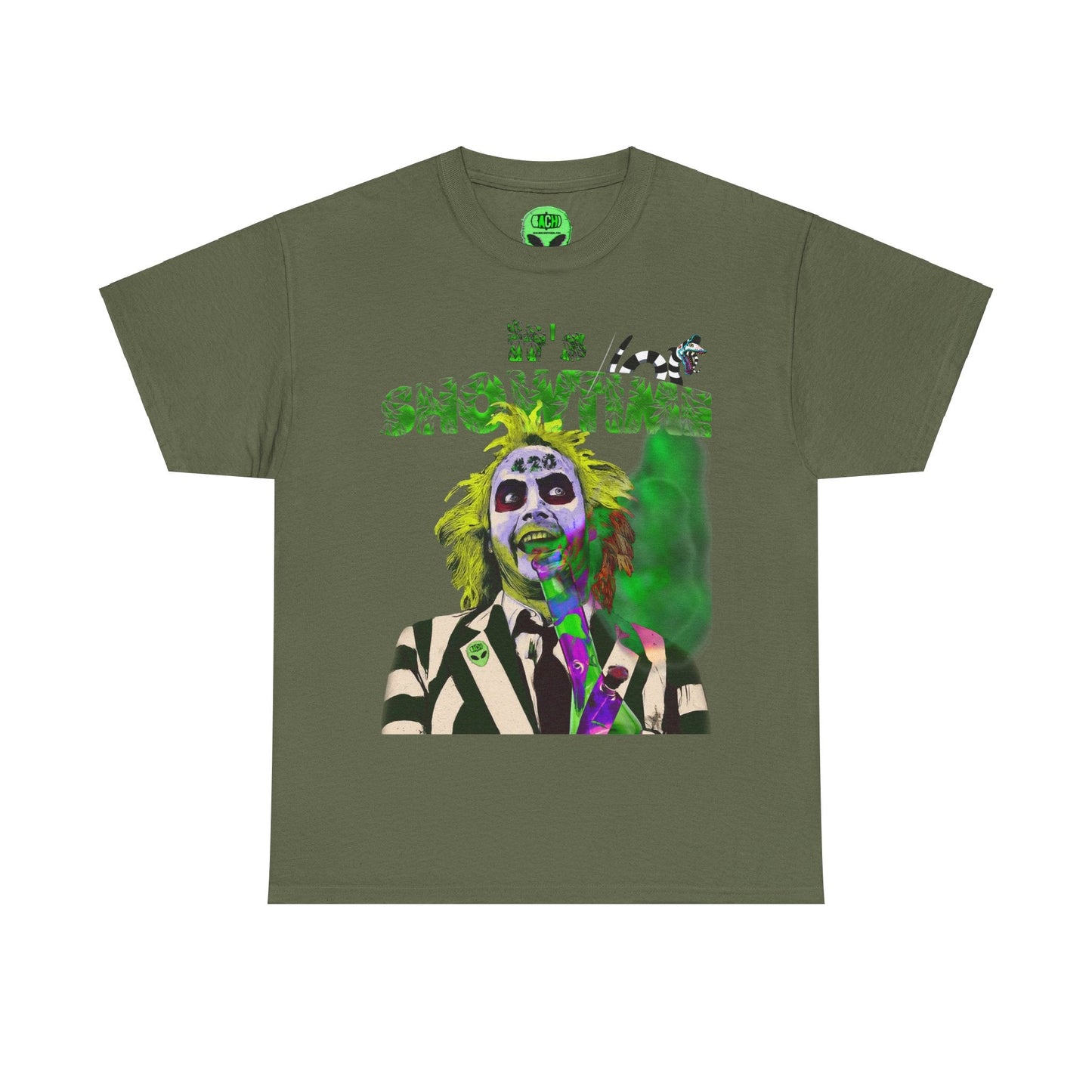 Unisex T-shirt BeetleJuice It's Showtime Printify