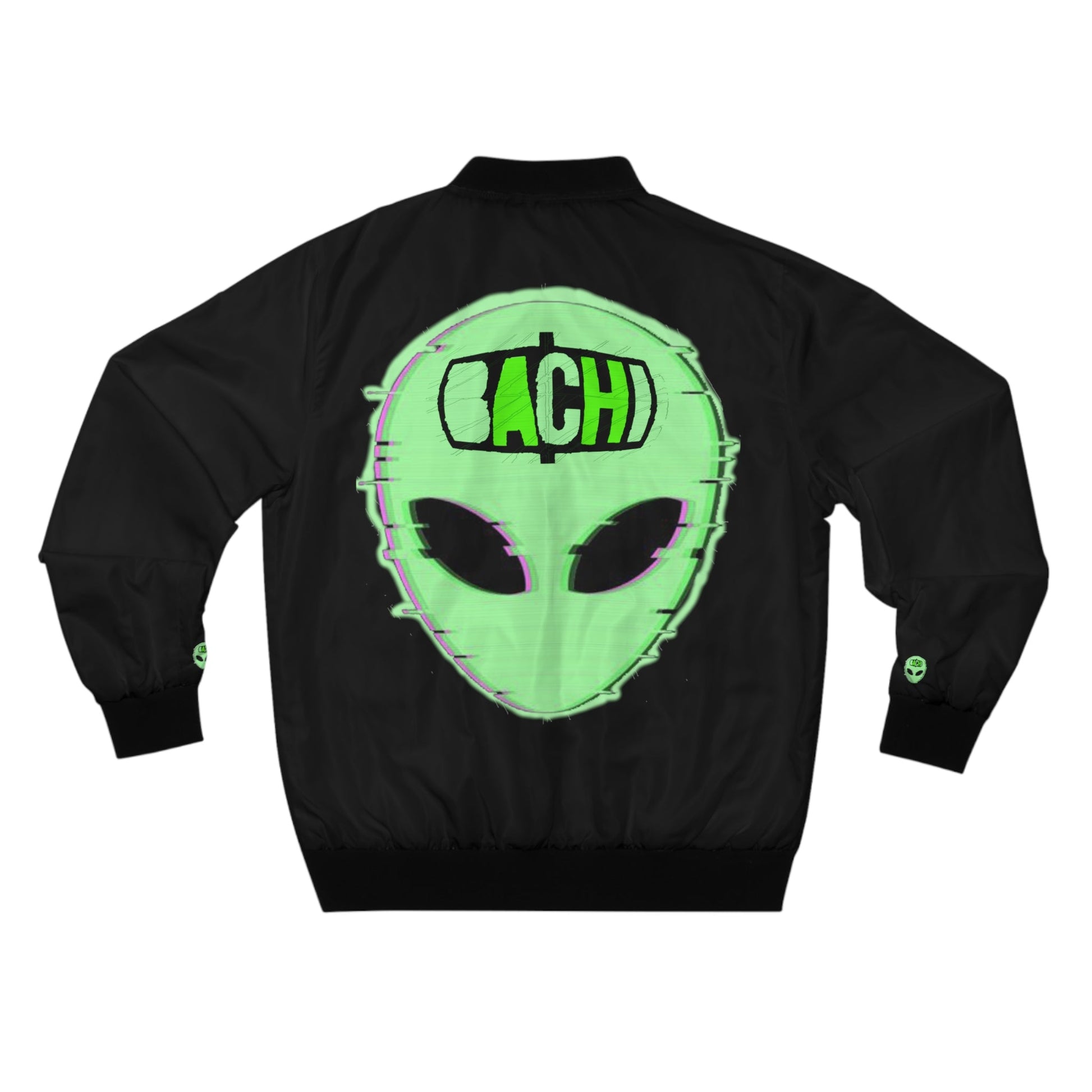 Men's Bomber Jacket (AOP) Bachi Alien Printify