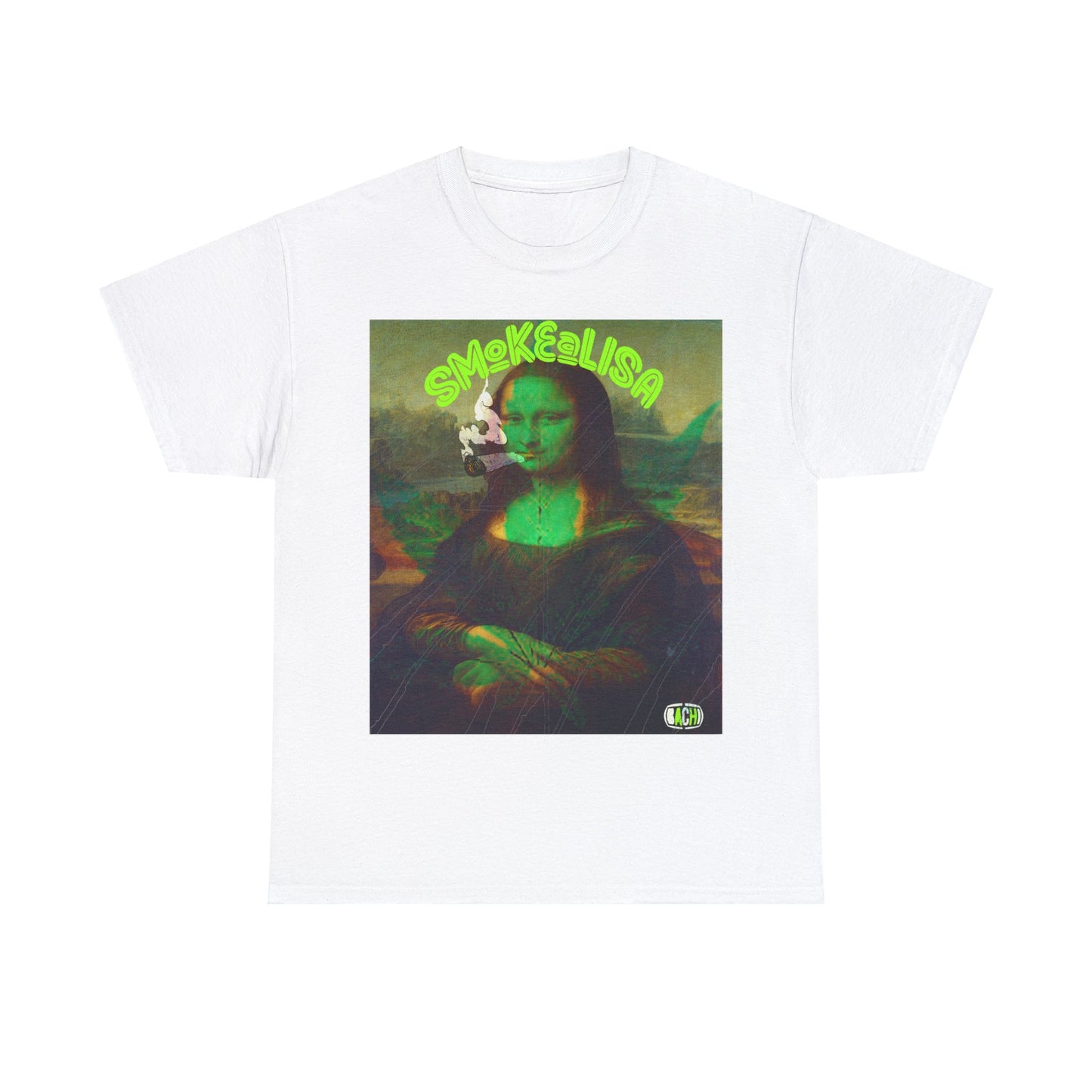 Raw Edge Pop Art Graphic Tee - Renaissance Parody Streetwear Print (Bachi)