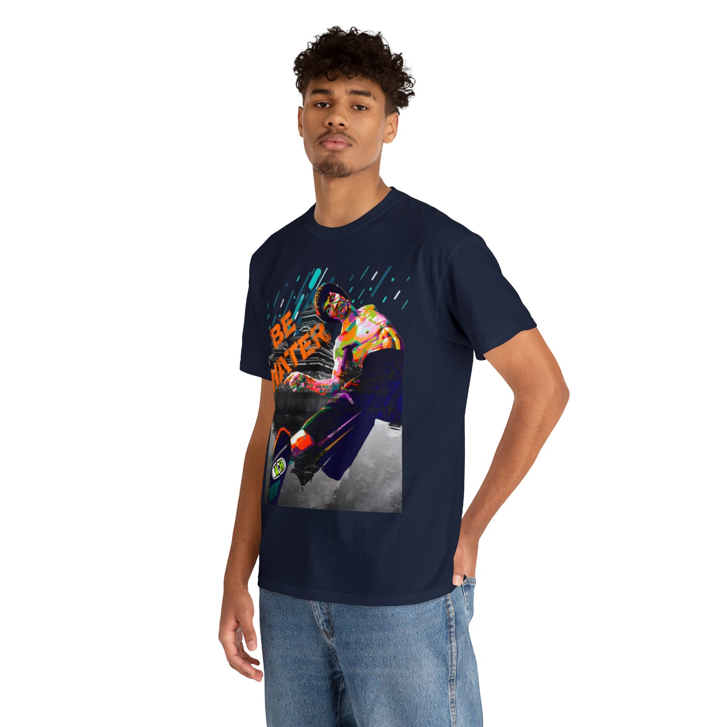 Vintage Martial Arts Graphic Tee - Kung Fu Legend Quote Print (Bachi)