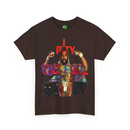 Vintage 80s TV Graphic Tee - Mohawk Icon Quote Streetwear Print (Bachi)