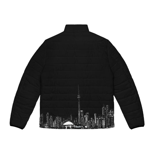 Urban Puffer Jacket Toronto City Skyline