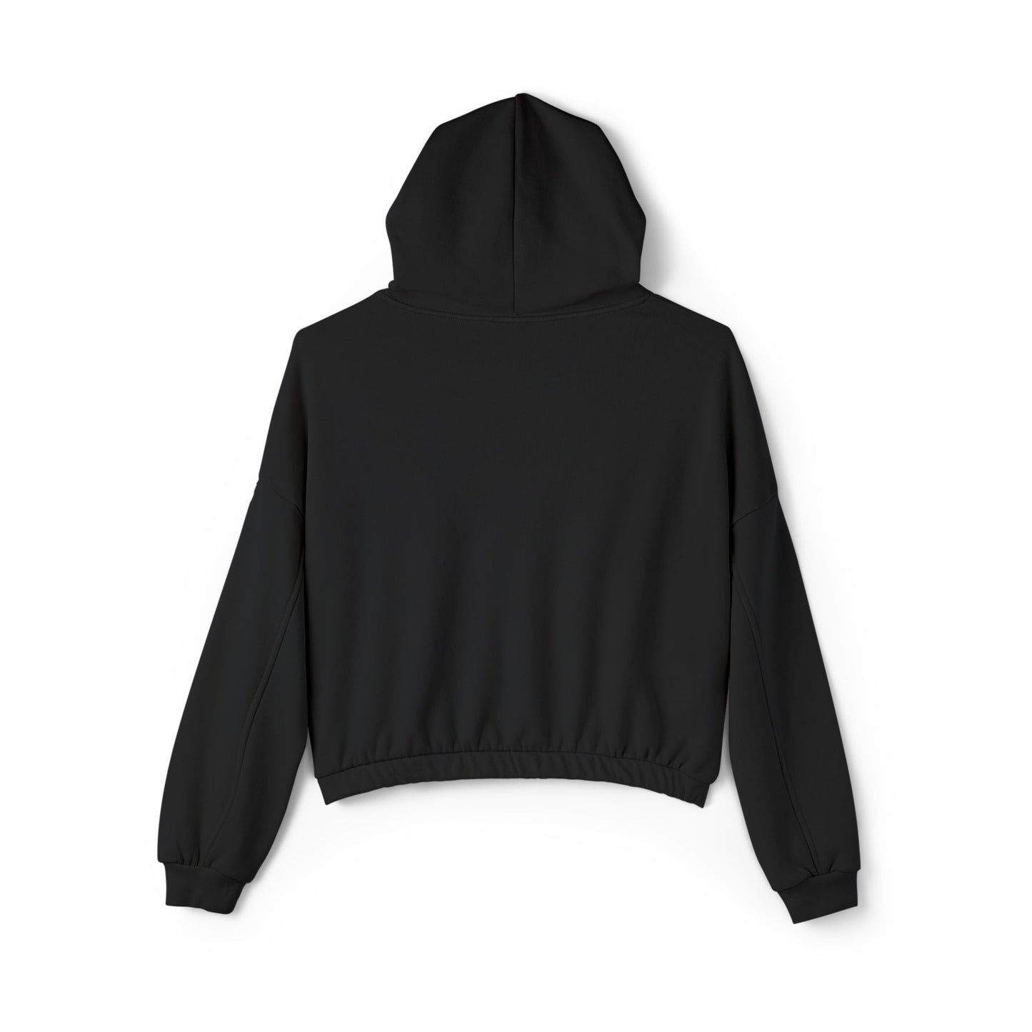 Cinched Hem Graphic Hoodie - Latin Icon Streetwear Print (Bachi)