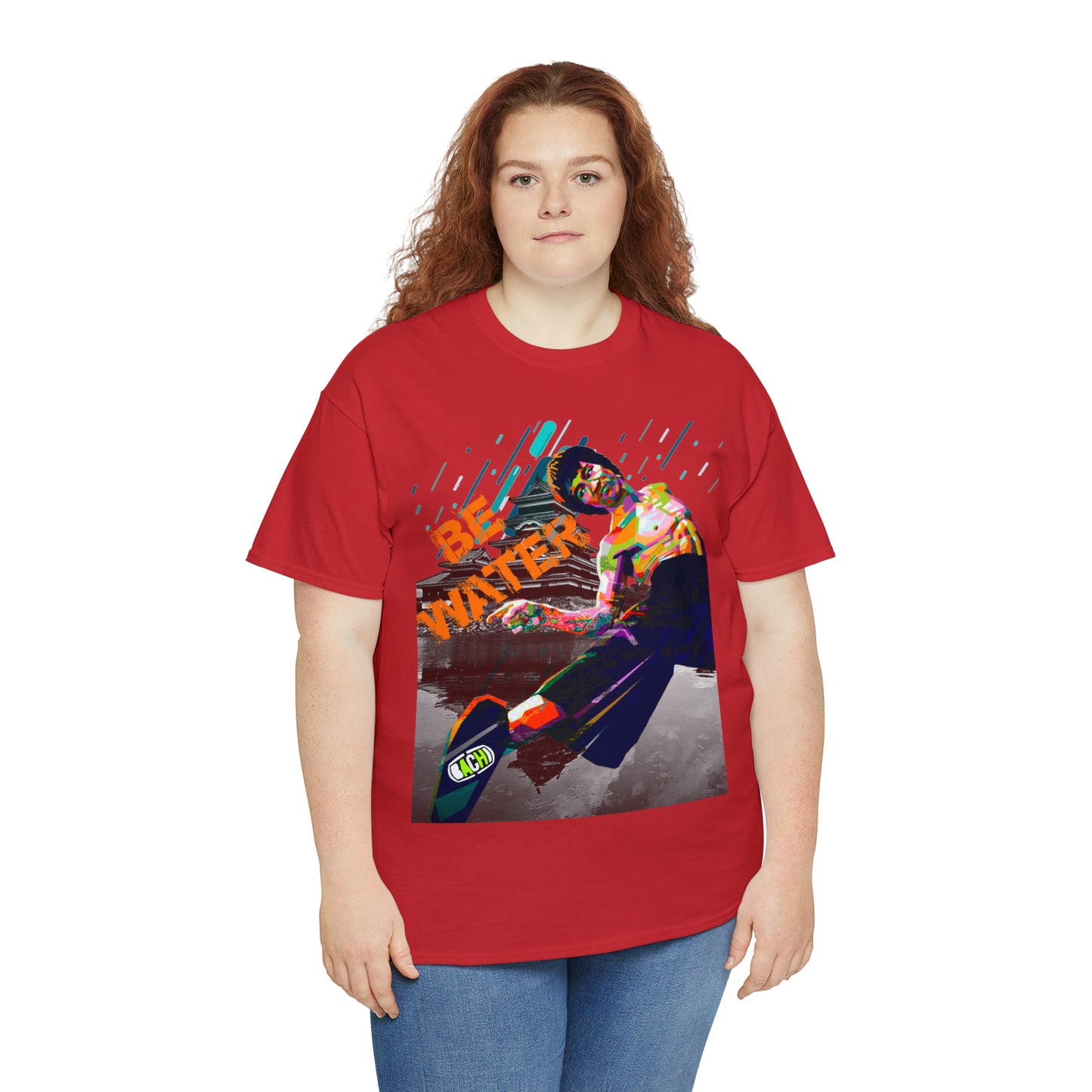 Vintage Martial Arts Graphic Tee - Kung Fu Legend Quote Print (Bachi)
