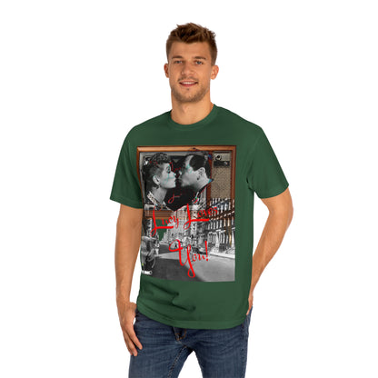 Vintage Sitcom Couple Graphic Tee - Retro TV Streetwear Print (Bachi)