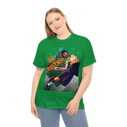 Vintage Martial Arts Graphic Tee - Kung Fu Legend Quote Print (Bachi)