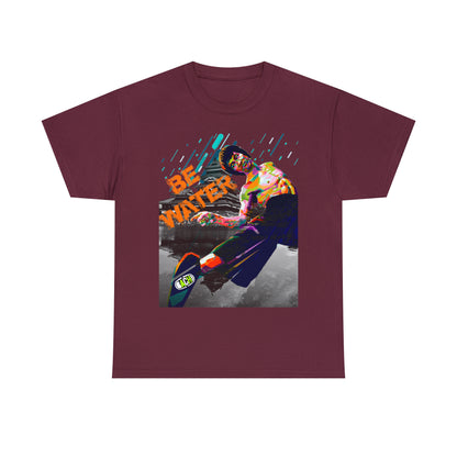 Vintage Martial Arts Graphic Tee - Kung Fu Legend Quote Print (Bachi)